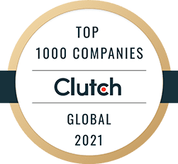 Clutch Top 1000 companies – global 2021