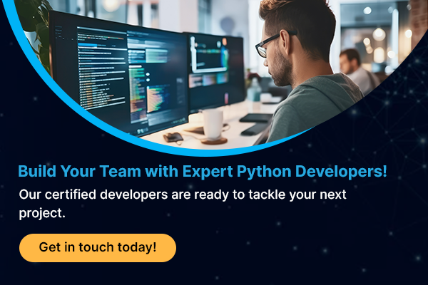 Build Your Team with Expert Python Developers!