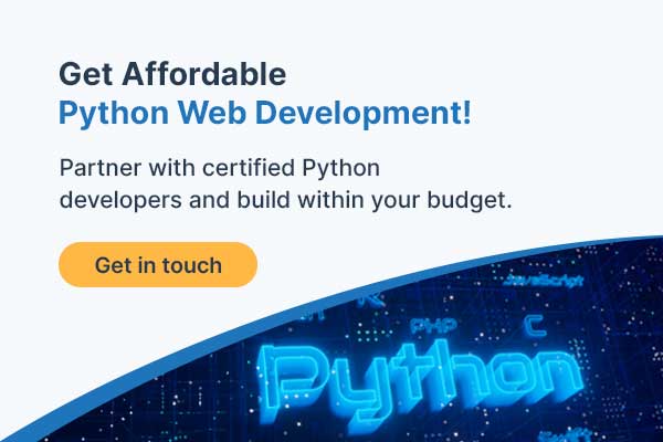 Get Affordable Python Web Development