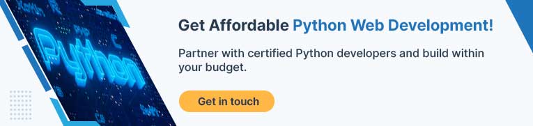 Get Affordable Python Web Development