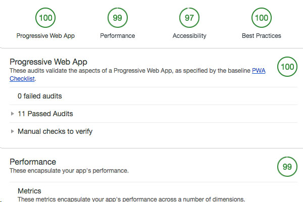 Progressive WebApps