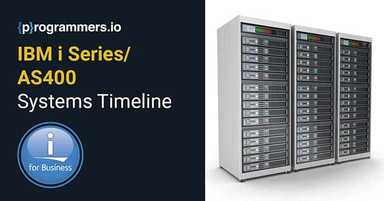 Systems Timeline IBM iSeries AS400