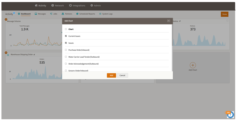 Customizable Dashboard