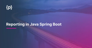 Java Spring Boot Reporting