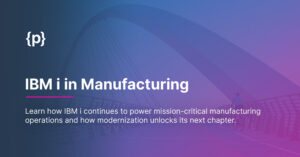 Manufacturing IBM i